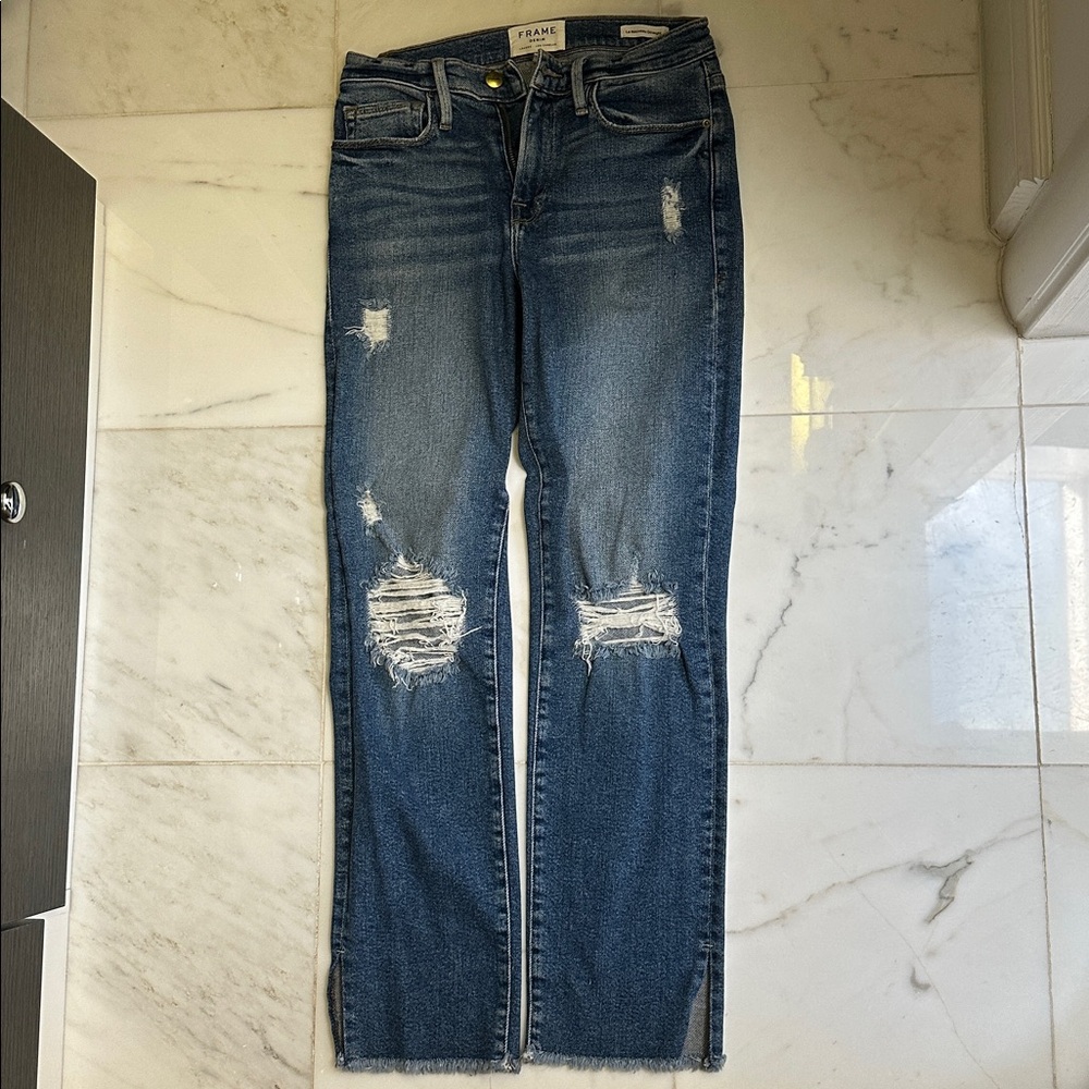 Frame Le Nouveau Straight Jeans
